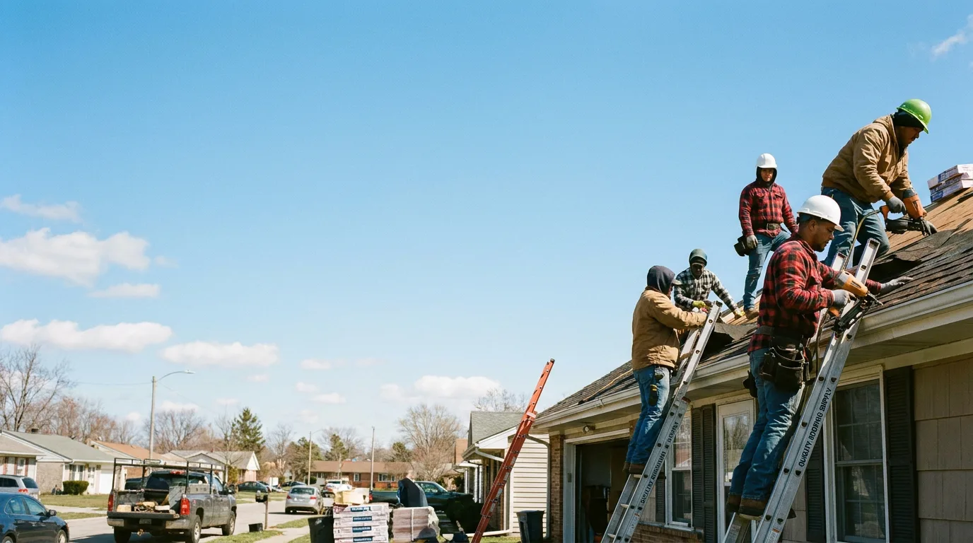 Roofing in Camp Dennison, OH near me